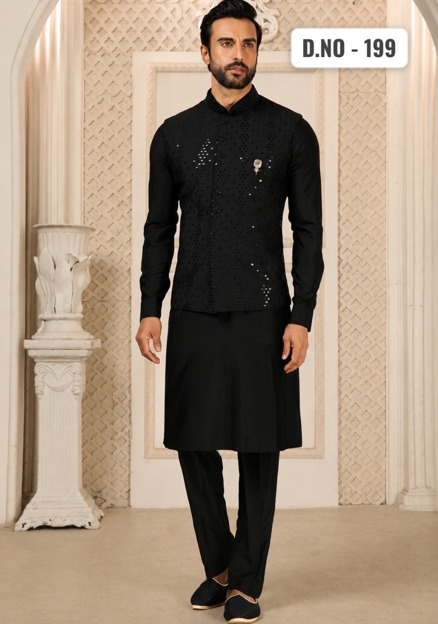 Premium Men’s Koti Kurta Set