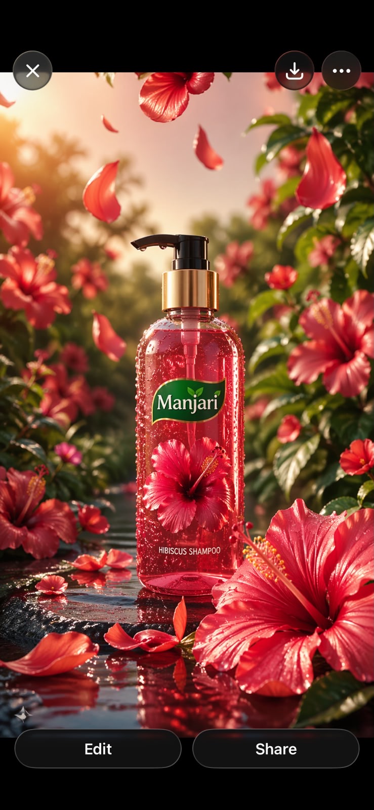 MANJARI HIBISCUS SHAMPOO