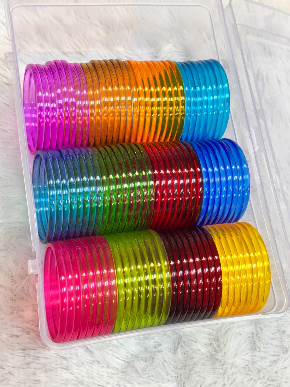 NEW PLASTIC JELLY BANGLES