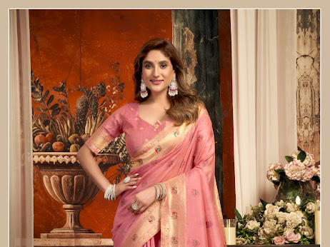 SUPER KOTA PAITHANI SAREE WITH FANCY TASSELS -4004